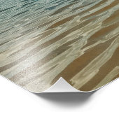 モスキートラグーンフロリダウォーターブルースカイ フォトプリント (角)