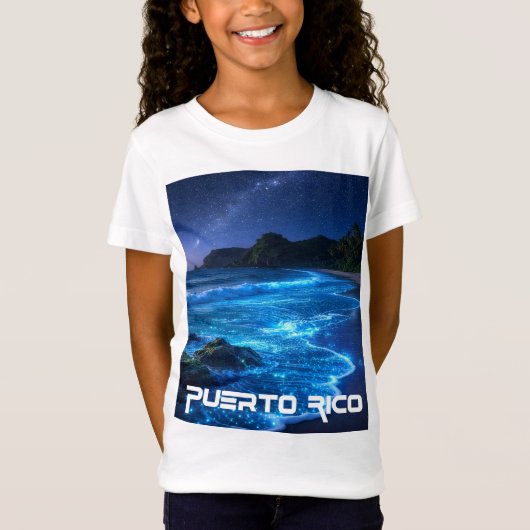 モスキート湾 - プエルトリコ Tシャツ (正面)
