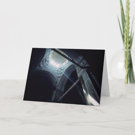 モスクで照るライト カード (正面)