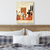 モスクで行われるアブー・ザイドの説教 キャンバスプリント (インサイチュ (寝室))