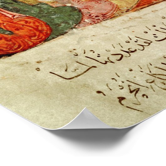 モスクで行われるアブー・ザイドの説教 ポスター (角)