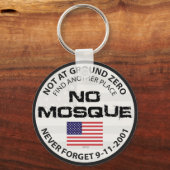 モスクなし（地上ゼロ） キーホルダー (正面)