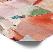 モスクのあるハマメット: Paul Klee 1914 ポスター (角)