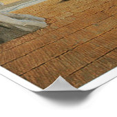 モスクのインテリア、1870年ジャン=レオン・ジェローム ポスター (角)