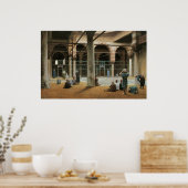 モスクのインテリア、1870年ジャン=レオン・ジェローム ポスター (キッチン)