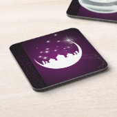 モスクのシルエットの月 コースター (左側)