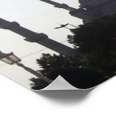 モスクのミナレット以上 ポスター (角)