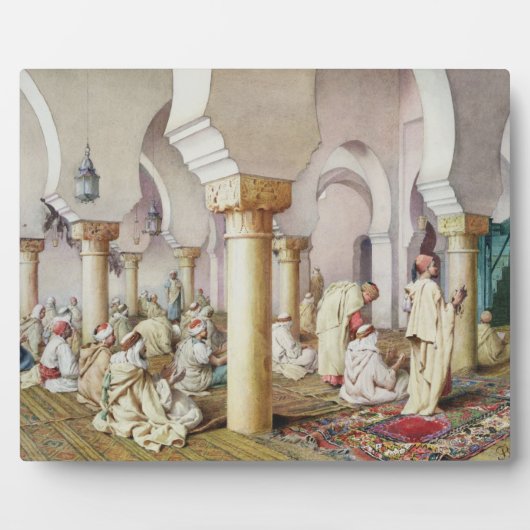 モスクの祈りの言葉で， 1884 フォトプラーク (正面)