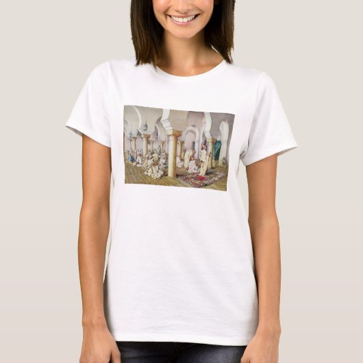 モスクの祈りの言葉で， 1884 Tシャツ (正面)