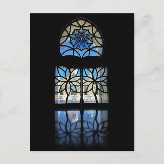 モスクの窓2 ポストカード (正面)