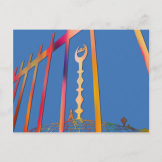 モスクの頂上 ポストカード