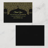 モスクオンザダマスクパターンサンキューカード ノートカード (正面/裏面)