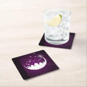 モスクシルエット付きムーン – 紙コースター (インサイチュ)