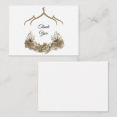 モスクフラワーサンキューカード ノートカード (正面/裏面)