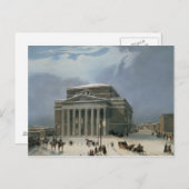 モスクワのボルショイ劇場 ポストカード (正面/裏面)