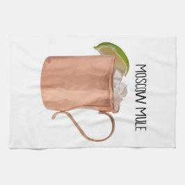 モスクワのラバの台所タオルの幾何学的で低い多芸術 キッチンタオル