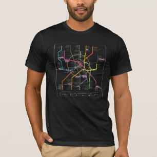 モスクワの地下鉄 Tシャツ