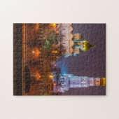 モスクワの夜の大聖堂 ジグソーパズル (横)