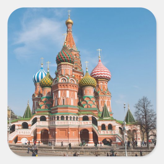 モスクワの聖バジル大聖堂 スクエアシール (正面)