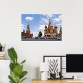 モスクワの聖バジル大聖堂 ポスター (ホームオフィス)