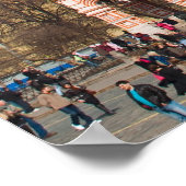 モスクワの聖バジル大聖堂 ポスター (角)