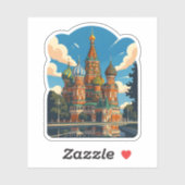 モスクワの聖ワシリイ大聖堂 シール (シート)