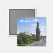 モスクワの街並 マグネット (正面/裏面)