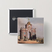 モスクワの赤いゲート 缶バッジ (正面&裏面)