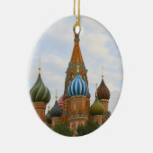 モスクワの赤い広場にある聖バジル大聖堂 セラミックオーナメント (右)