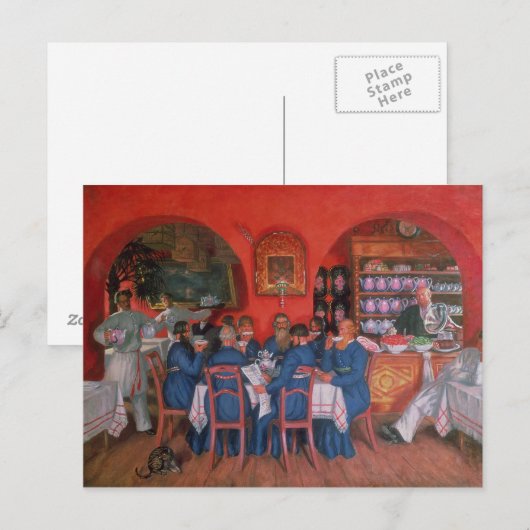 モスクワカフェ, 1916 ポストカード (正面/裏面)