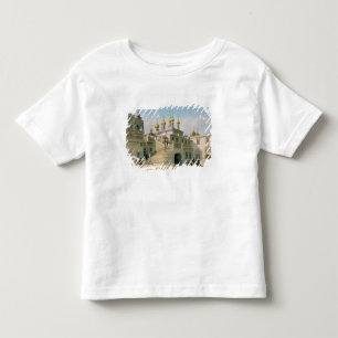 モスクワクレムリンのBoyar宮殿の眺め トドラーTシャツ