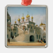 モスクワクレムリンのBoyar宮殿の眺め メタルオーナメント (正面)