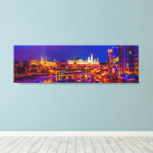 モスクワクレムリンパノラマ キャンバスプリント (インサイチュ (ウッドフロア))