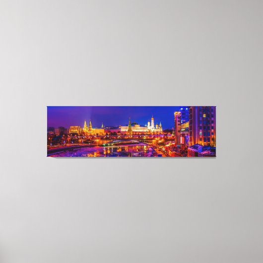 モスクワクレムリンパノラマ キャンバスプリント (正面)