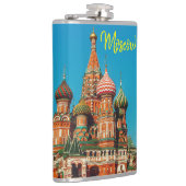 モスクワサンバジルカテドラルレッドスクエア フラスク (右)