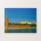 モスクワシティクレムリンモスクヴァランドスケープ ジグソーパズル (横)