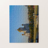 モスクワシティモスクヴァリバーカテドラルアーキテクチャ ジグソーパズル (縦)