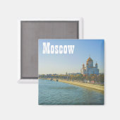 モスクワシティモスクヴァリバーカテドラルアーキテクチャ マグネット (正面/裏面)