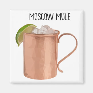モスクワマウルコッパーMugウォッカライムカクテルマグネット マグネット