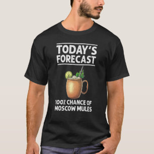モスクワマールメンウィメンズモスクワマールカクテルドリンカー Tシャツ