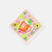 モスクワミュレカクテル スタンダードカクテルナプキン (角)