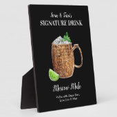 モスクワラバ・ PERSONALIZE this Signature Drink Pla フォトプラーク (側面)