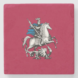 モスクワロシアの国旗（首都） ストーンコースター