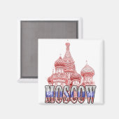 モスクワロシアの連合 マグネット (正面/裏面)