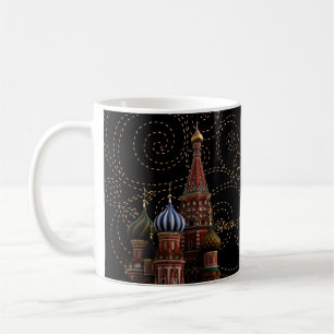 モスクワロシアセントバジル大聖堂コーヒーティーマグ コーヒーマグカップ