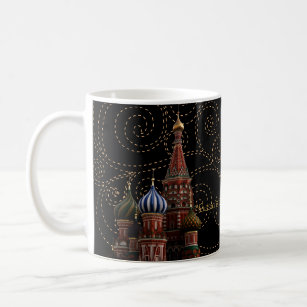 モスクワロシアセントバジル大聖堂コーヒーティーマグ コーヒーマグカップ