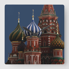 モスクワロシア教会の壁時計 スクエア壁時計