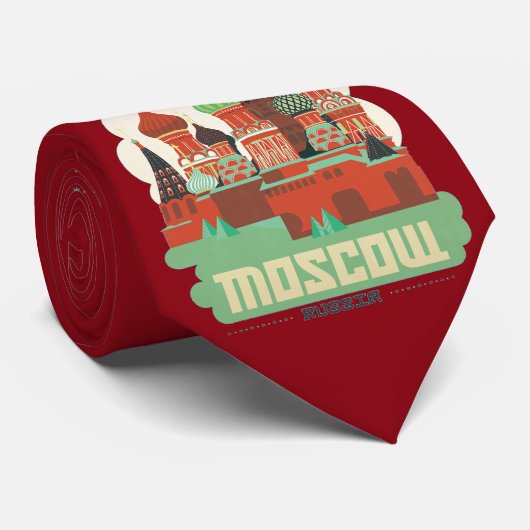 モスクワロシア ネクタイ (ロール)