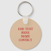 モスクワヴィンテージキーチェーン キーホルダー (裏面)