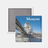 モスクワ大聖堂キリスト救世主 マグネット (正面/裏面)